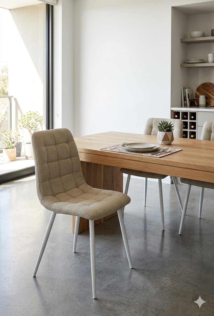 Flex Dining Chair, Beige TN-DCMK06